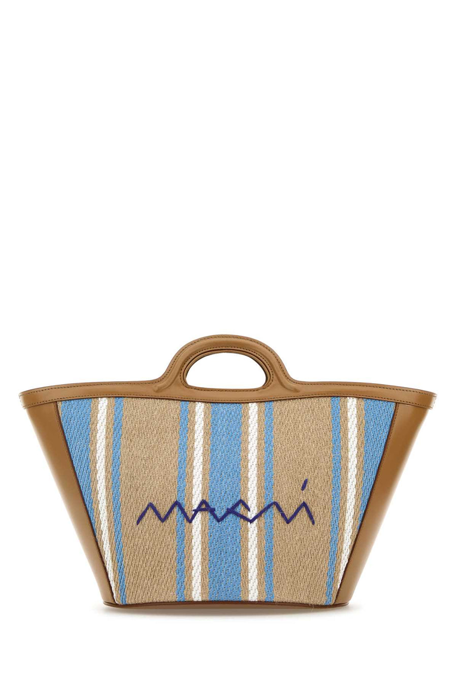 Marni Exterior: 44% Jute bucket bag in beige