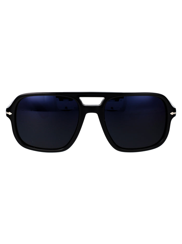 0po3328s 95/s3 Black Acetate Sunglasses