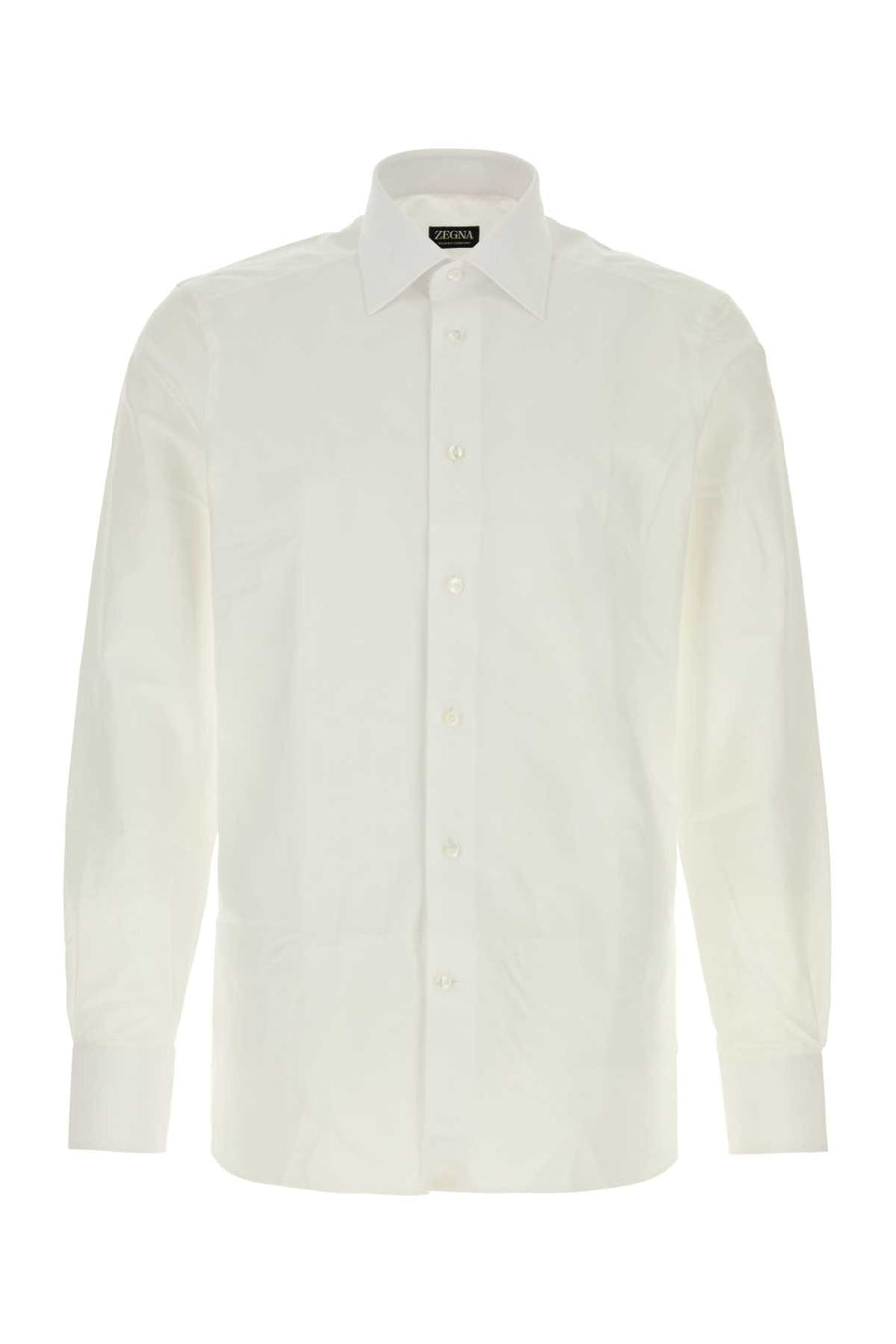 Zegna 100% Cotton shirt in white
