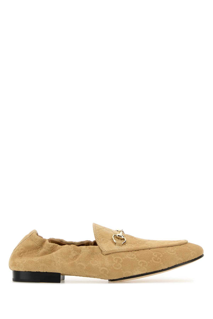 Beige Suede Loafers Wheatwheat Mocassini
