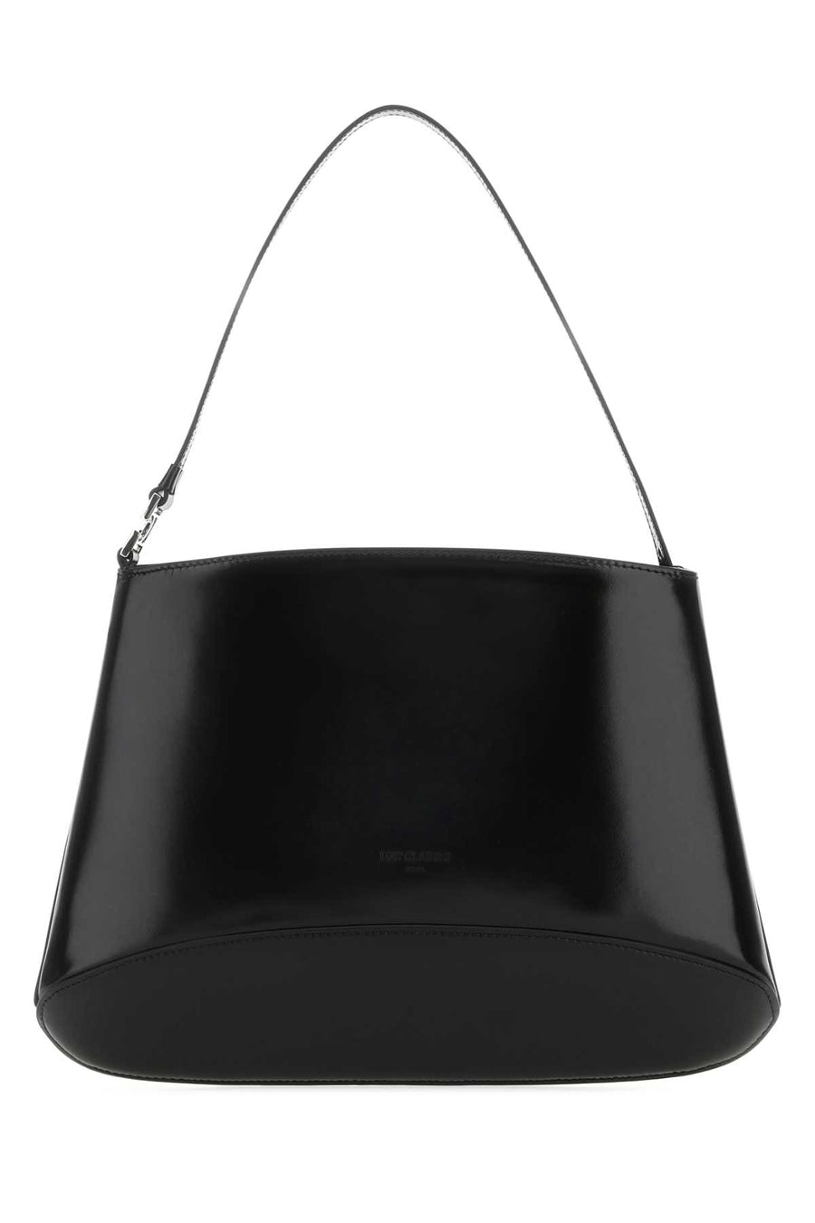 Low Classic Exterior: 100% Leather shoulder bag in black