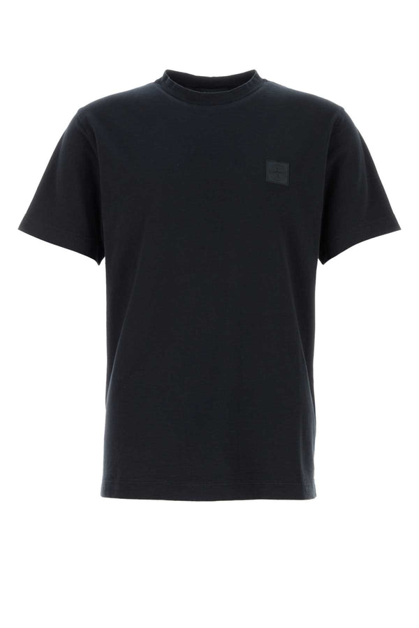Stone Island 100% Cotton t-shirt in navy