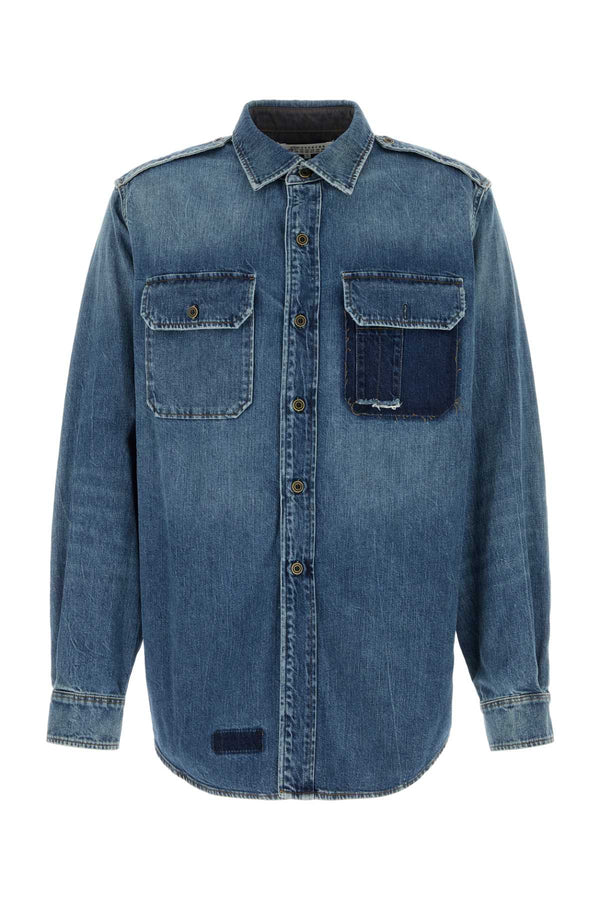 Denim Shirt Vintagemediumblue T-shirt