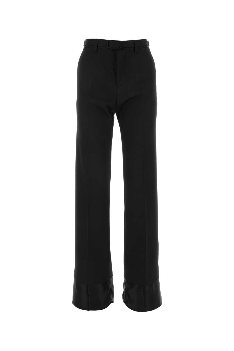 MM6 Maison Margiela 54% Polyester 44% Virgin wool 2% Elastane trousers in black