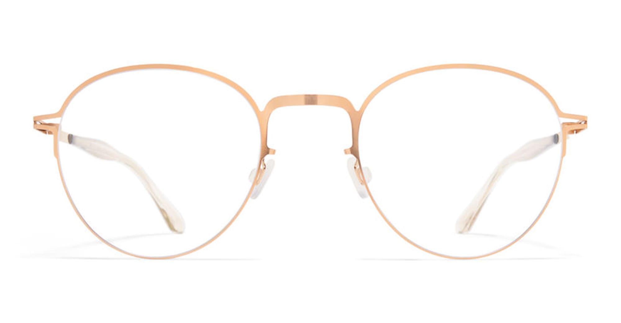Tate - Champagne Gold Rx Stainless Steel Eyeglasses