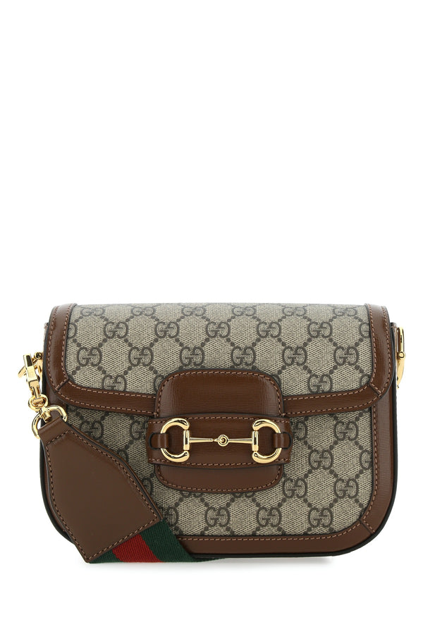 Gucci With 60% Polyurethane crossbody bag in brown