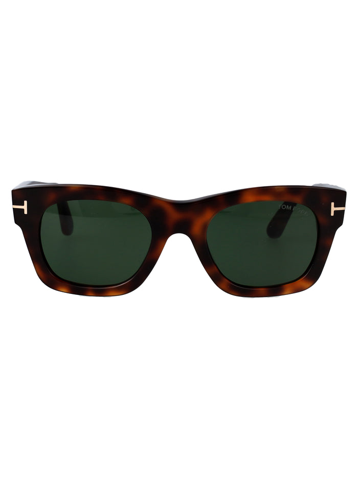 Emma-02 Avana Bionda / Verde Acetate Sunglasses