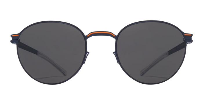 Carlo - Indigo Orange Stainless Steel Sunglasses