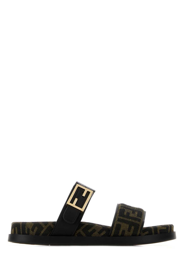 Tabacco Nero+nero Slippers
