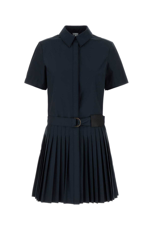 Loewe Navyblue 54% Cotton dress in navy