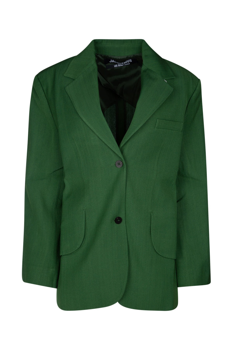 Jacquemus 70% Viscose blazer in green