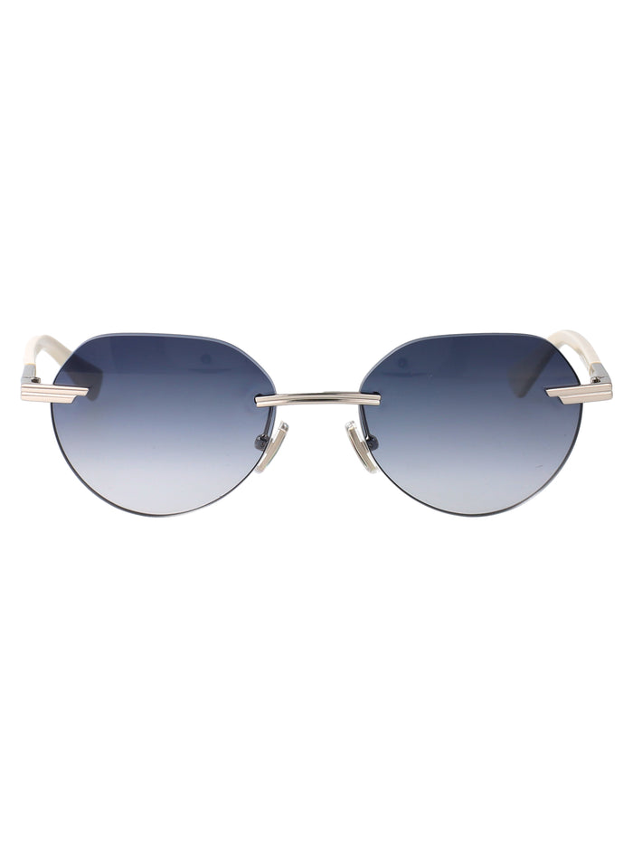 Bv1379s Silver-silver-blue Metal Sunglasses