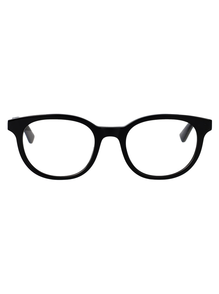Am0567o Black-black-transparent Acetate Optical