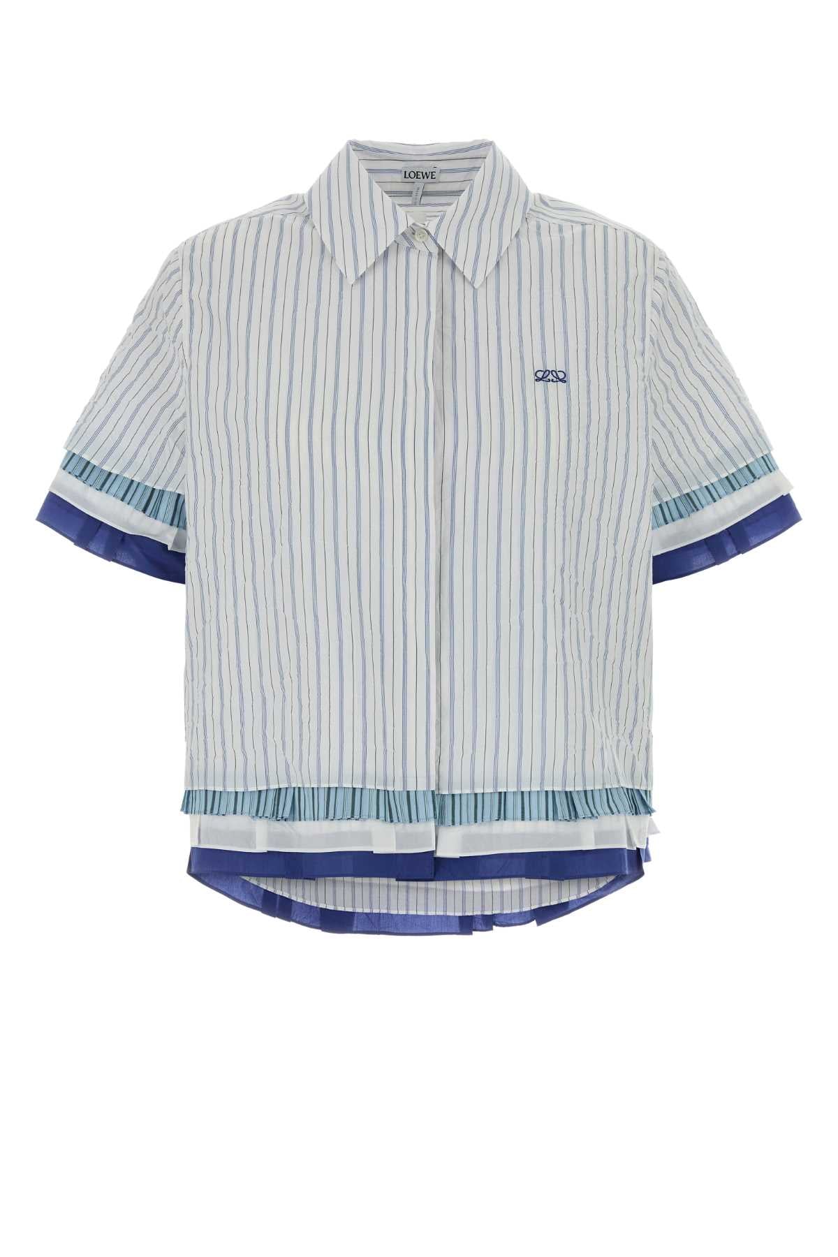 White/multicolor Exterior: Cotton Polyester Camicie