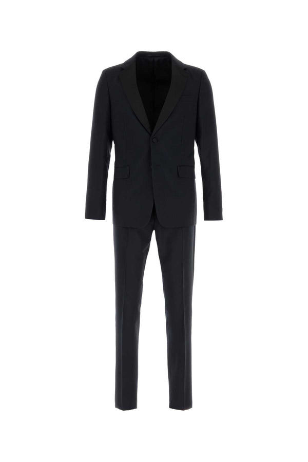 Prada Exterior: 75% Wool pant suit in navy