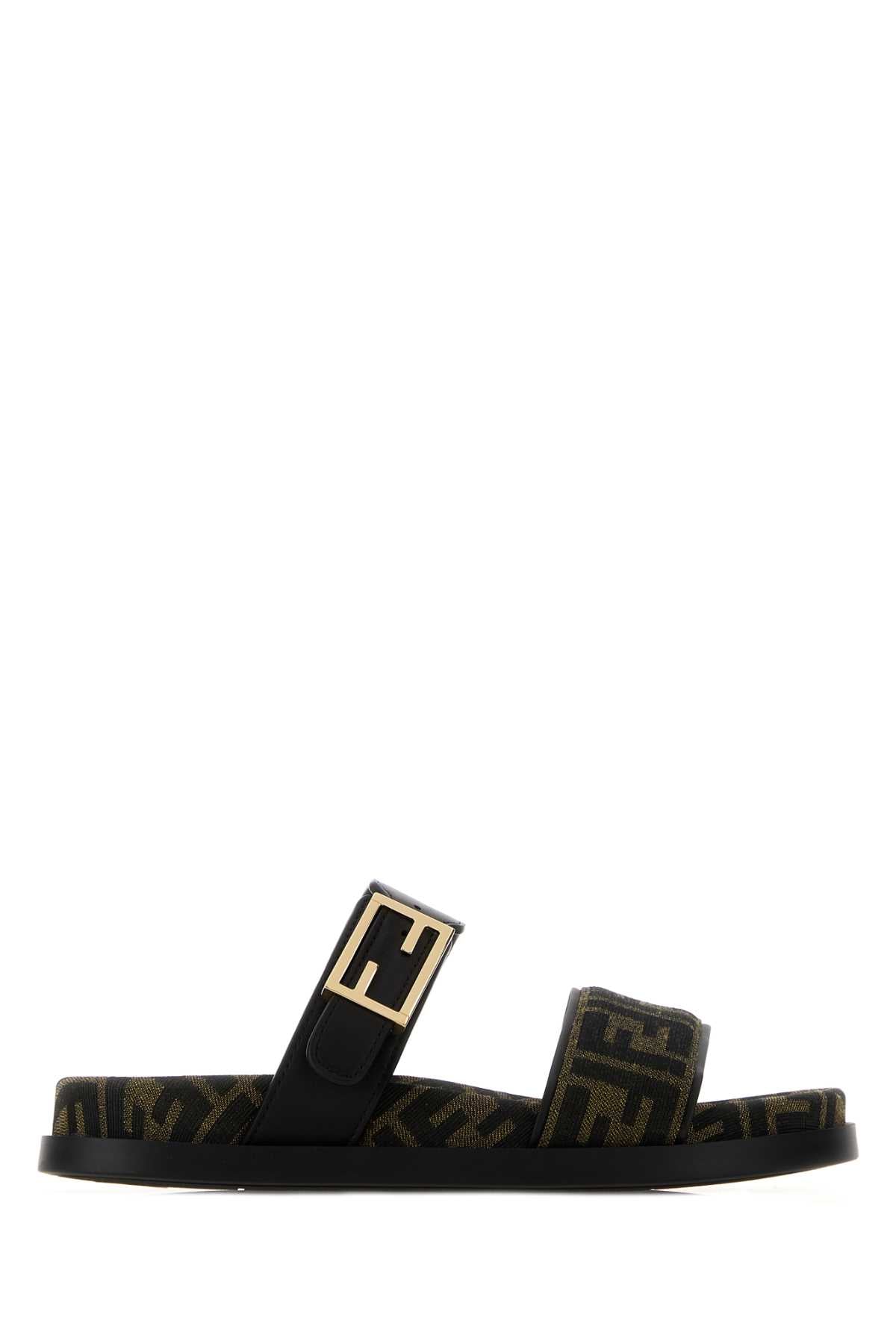 Tabacco Nero+nero Slippers