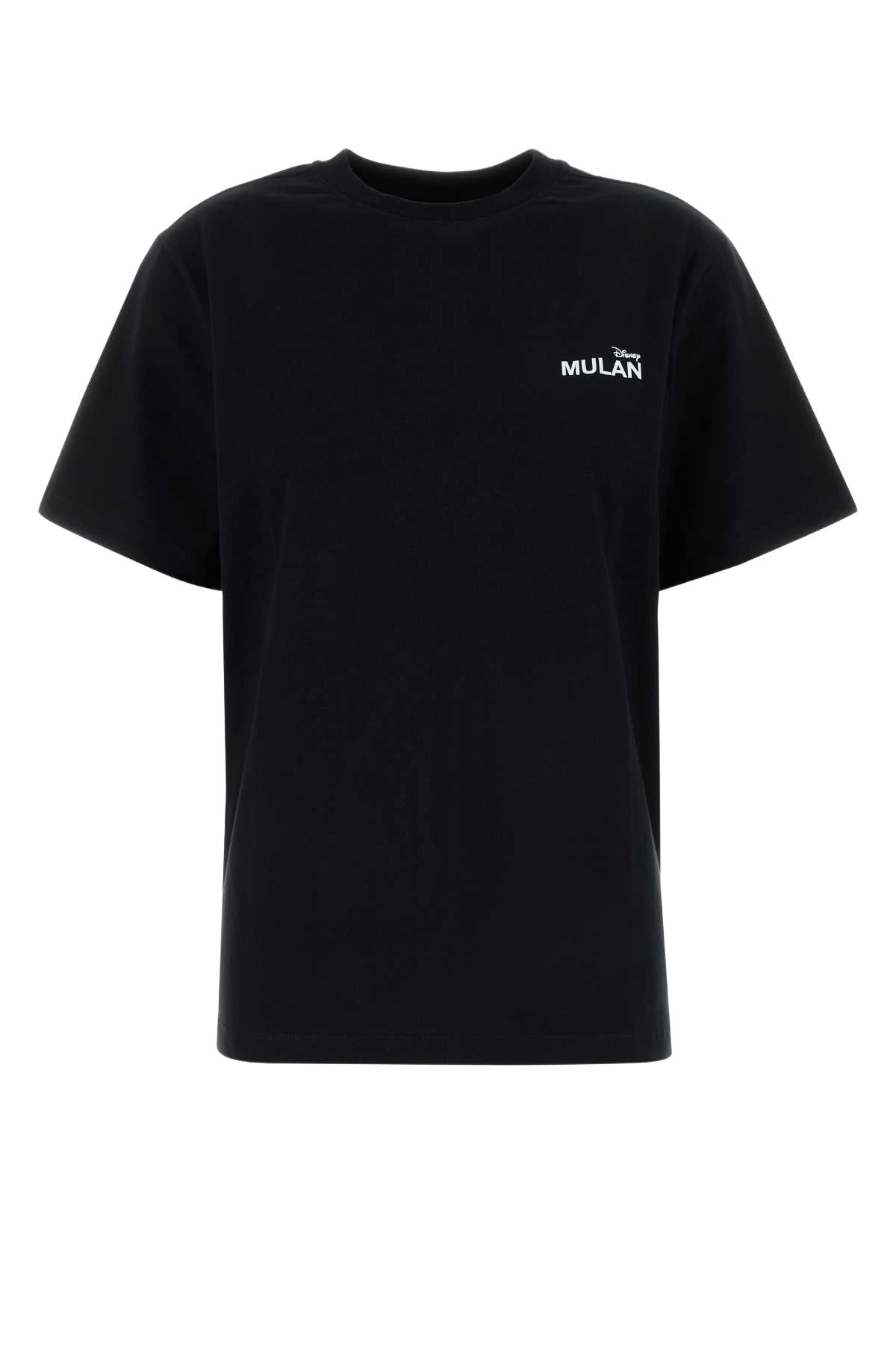 Black Cotton Coperni X Disney Mulan T-Shirt Exterior: Organic
