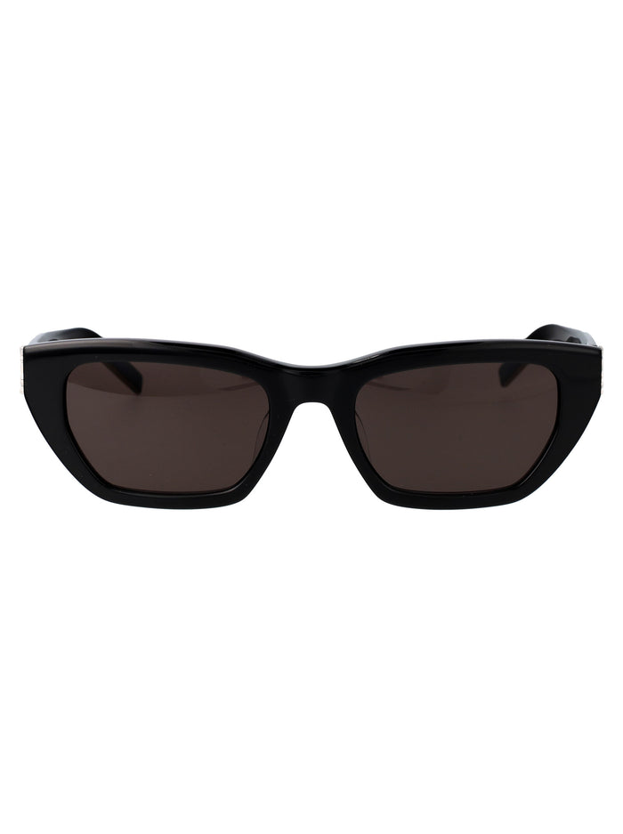 Sl M127-F 001 Black Acetate Sunglasses