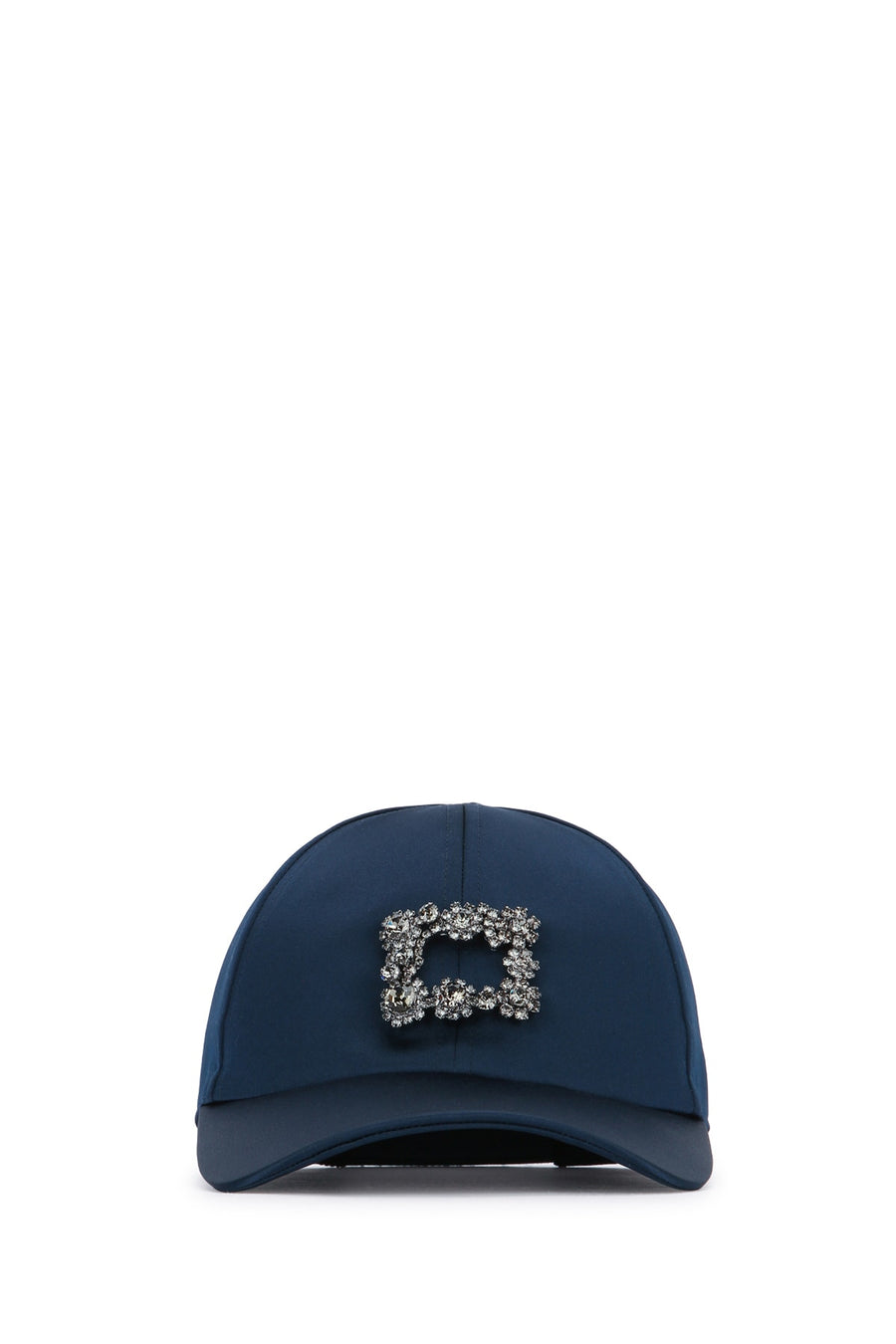 Roger Vivier Flowers 100% Polyester baseball cap in navy