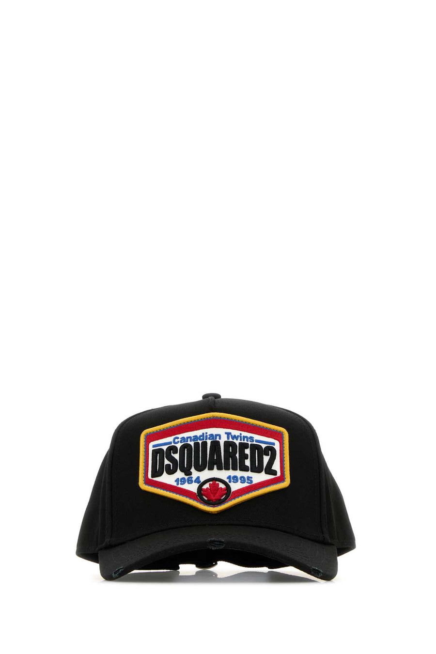 Dsquared2 BCM076305C00001 Exterior: 100% Cotton; Lining: 65% Polyester baseball cap in black