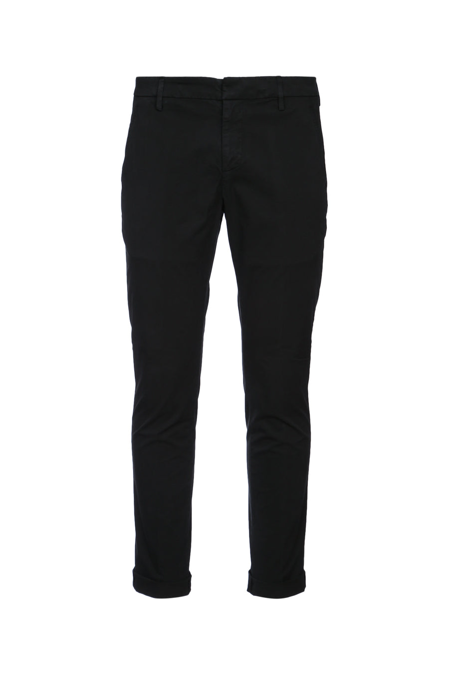 Dondup Gaubert 96% Cotton trousers in black