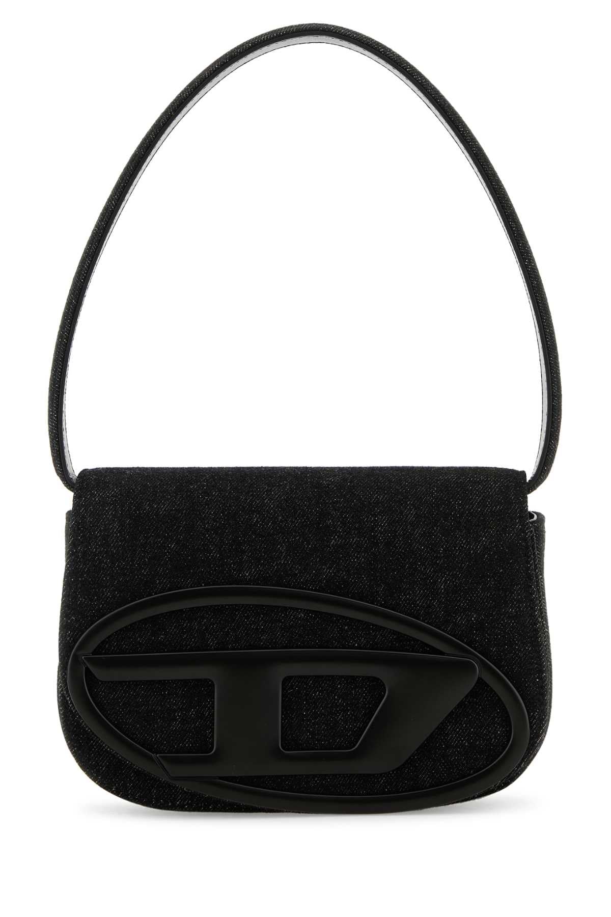 Black Denim 1dr Shoulder Bag T8013 Co Pmu Borse A Mano