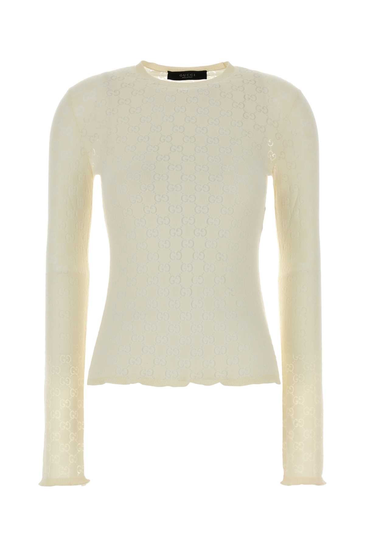 Offwhite Exterior: Cotton Polyester Maglie