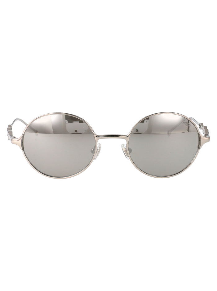 0dl1008 1001z6 Argento Lucido Metal Sunglasses