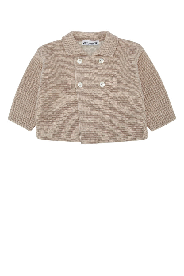 Bonpoint Aalya 55% Wool jacket in beige