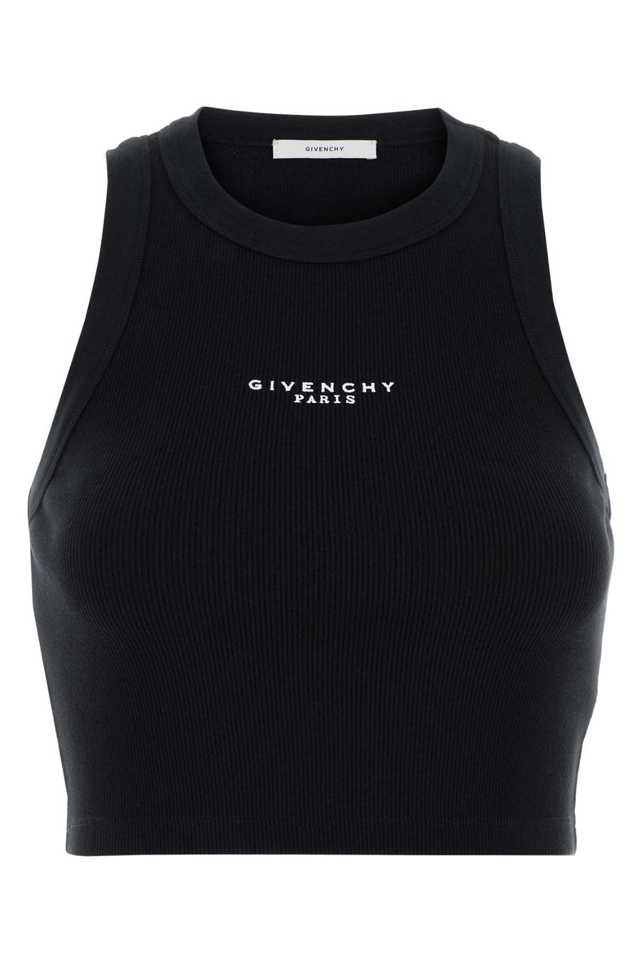 Givenchy Tank 98% Cotton tank top in black