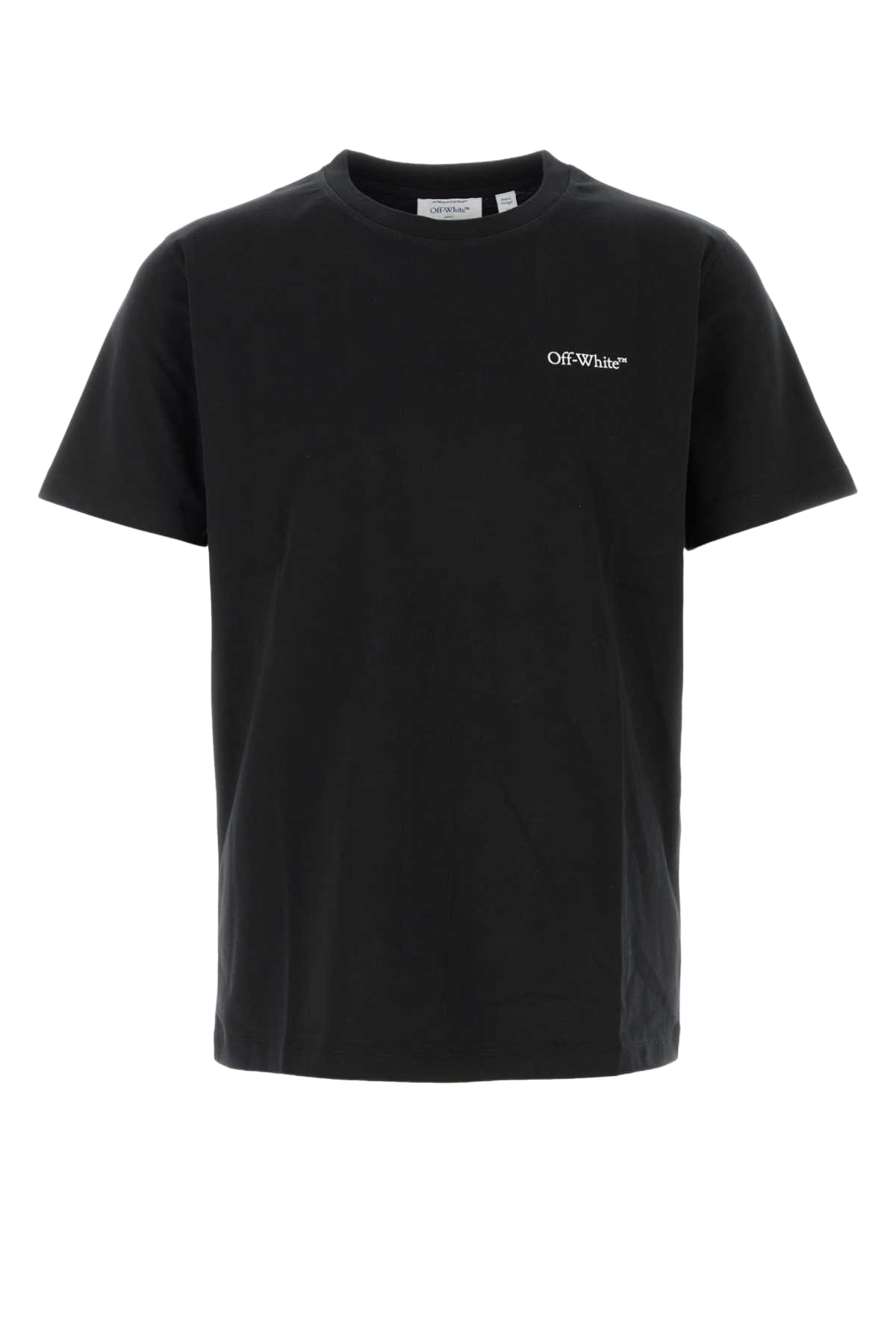 Black Cotton T-Shirt Exterior