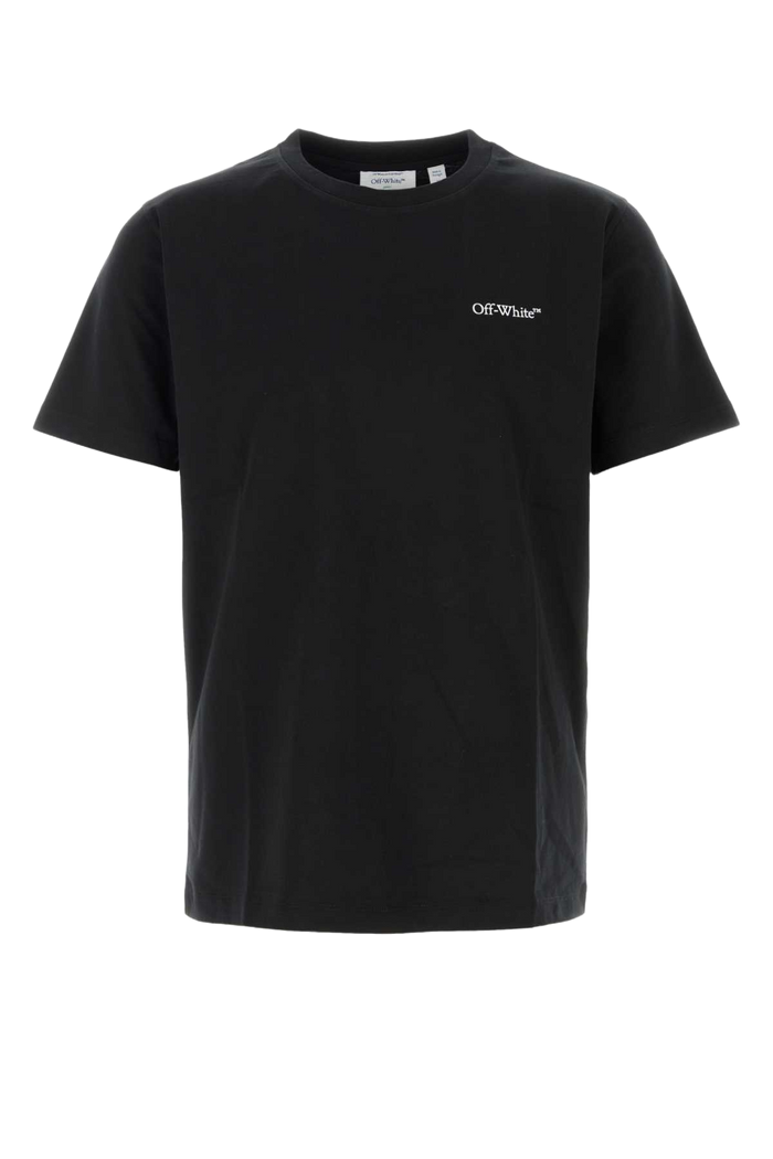 Black Cotton T-Shirt Exterior