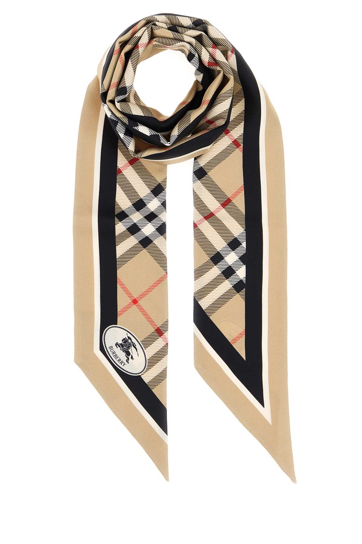 Sand Mulberry Silk Sciarpe E Foulard
