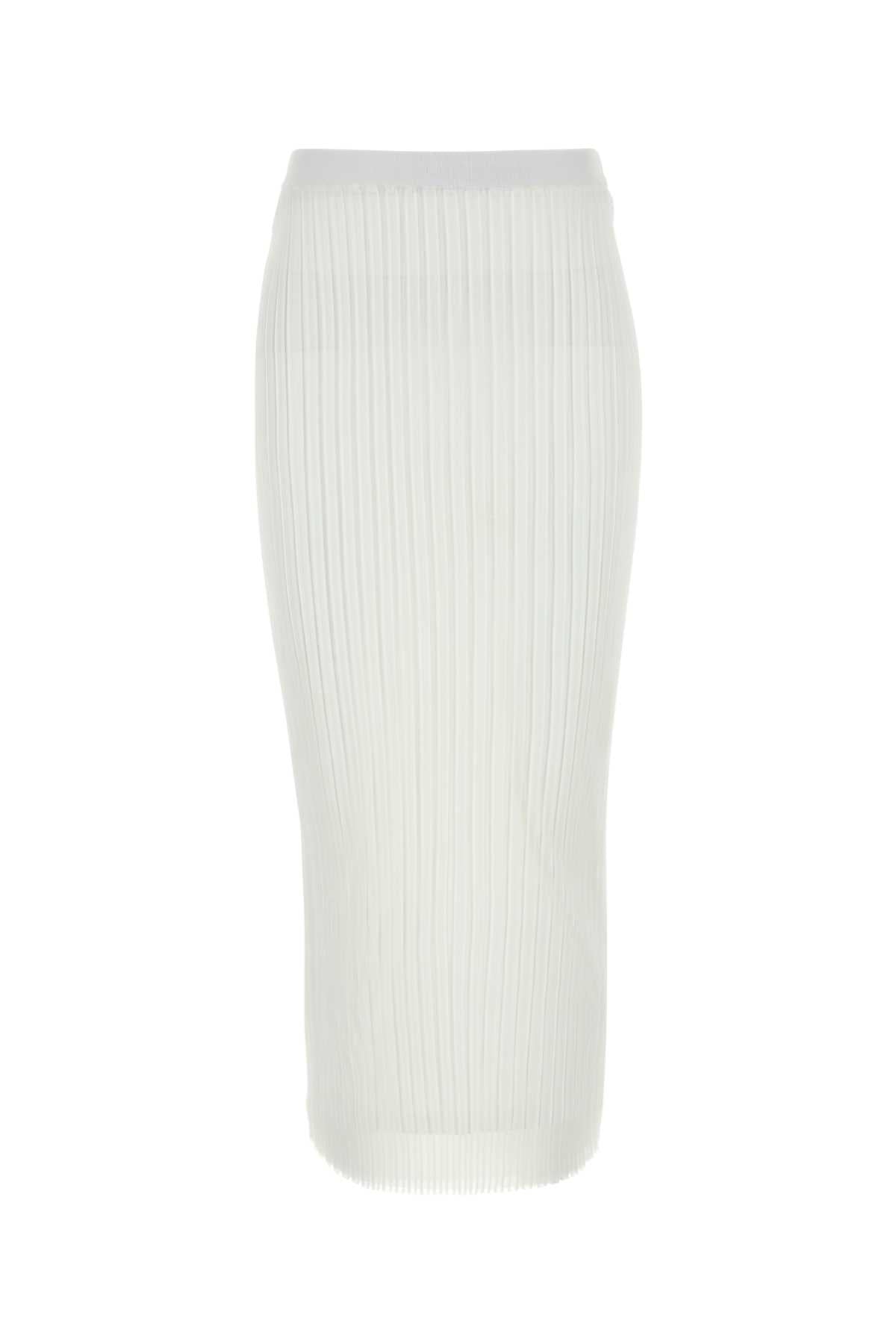 White Organza Album1234 Skirt Bianco Ottico Gonne
