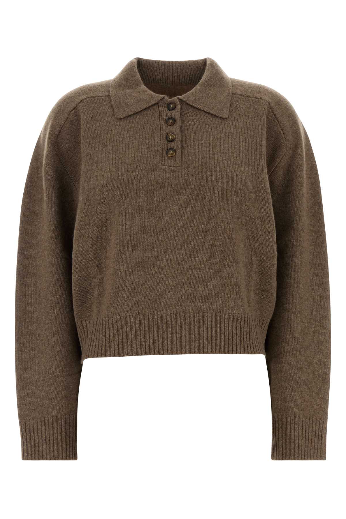 Taupemelange Exterior: Cashmere Polo