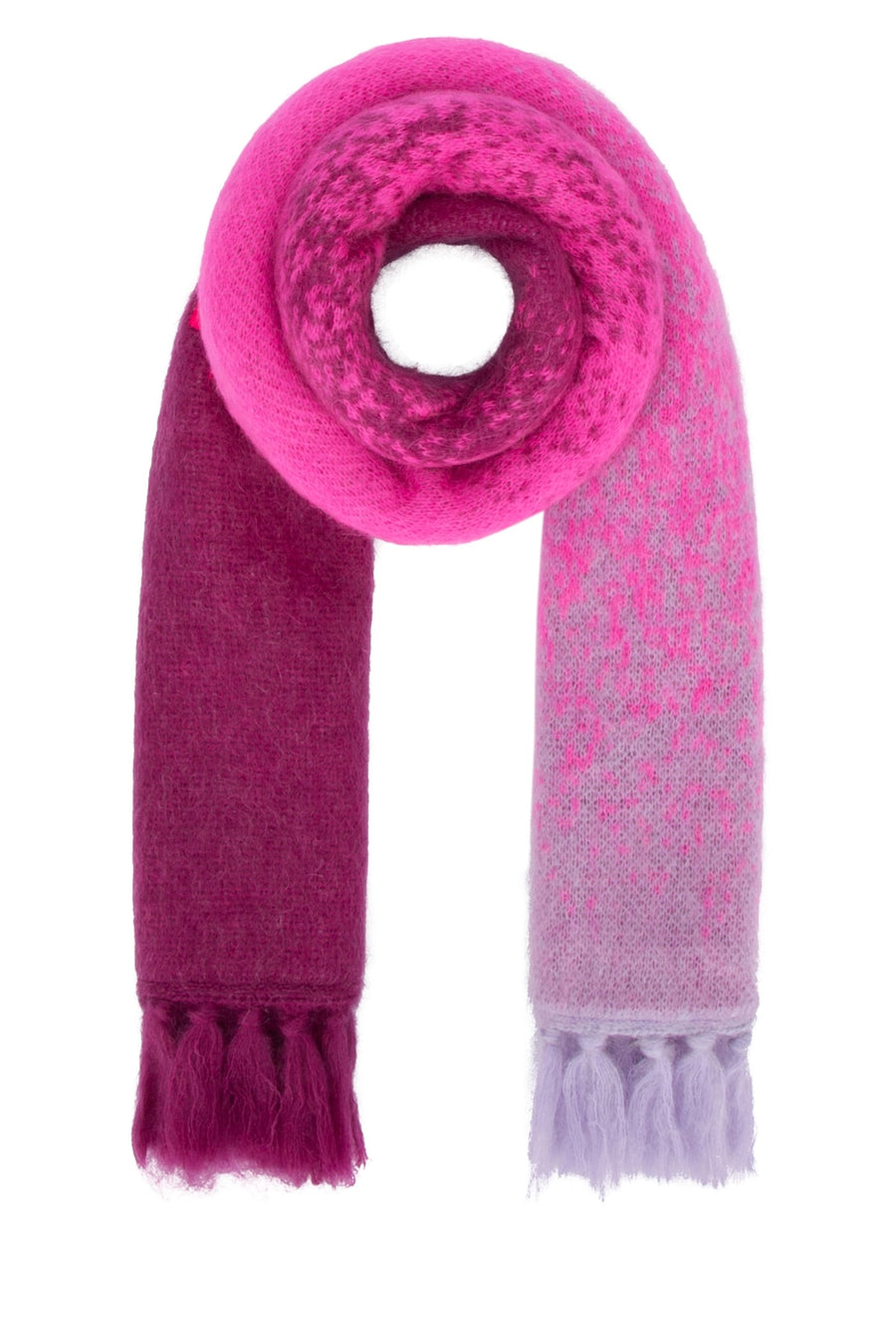 Fendi Kids 100% Cotton scarf in pink