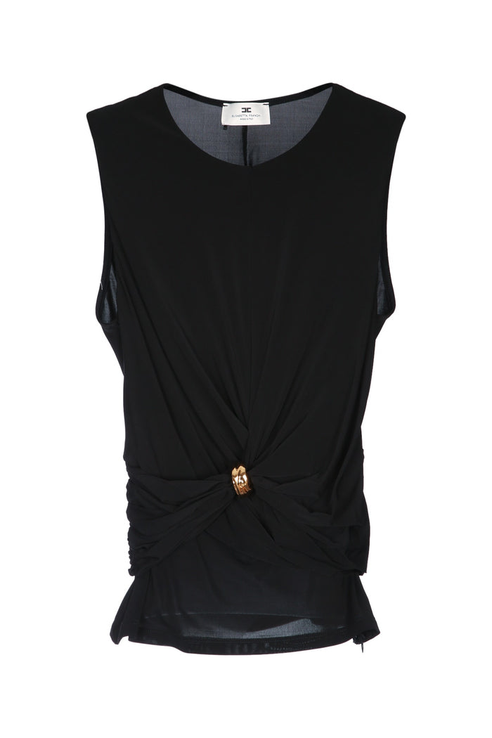 Top Nero Viea Maglie