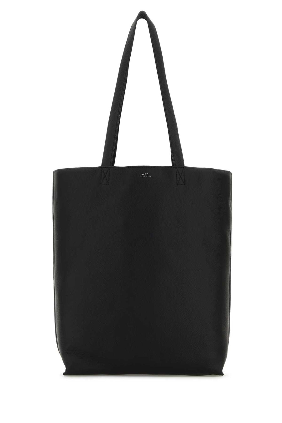 A.P.C. Maiko 100% Vache tote bag in black