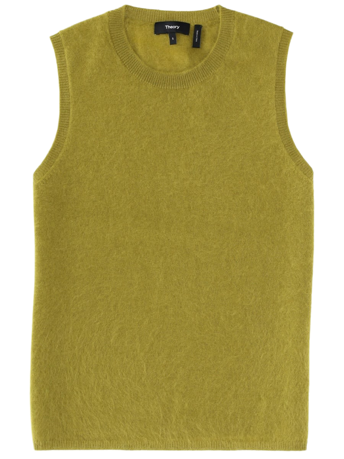 Cashmere Top Green Tops