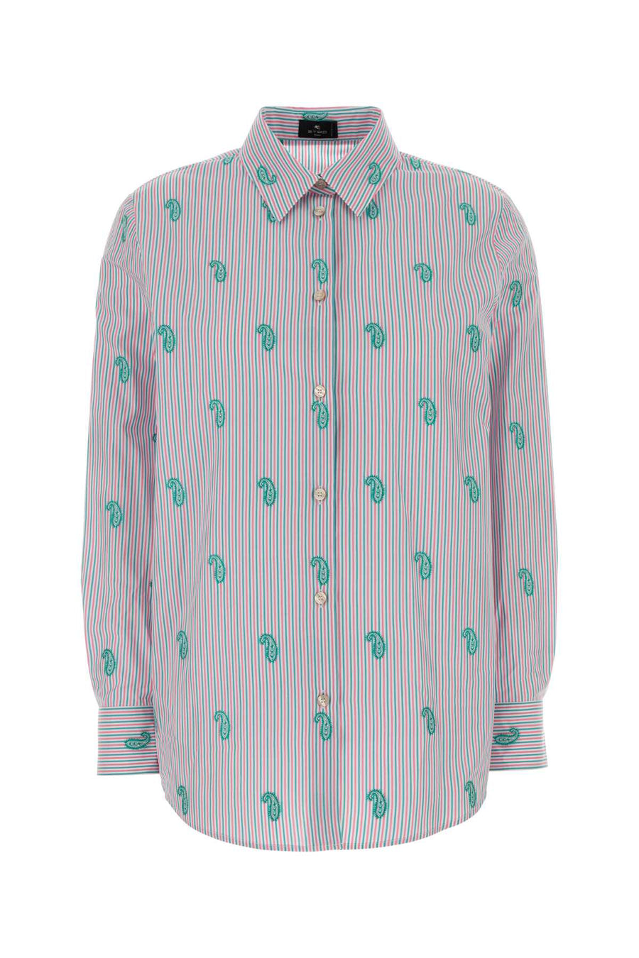 Etro 100% Cotton shirt in multicolor