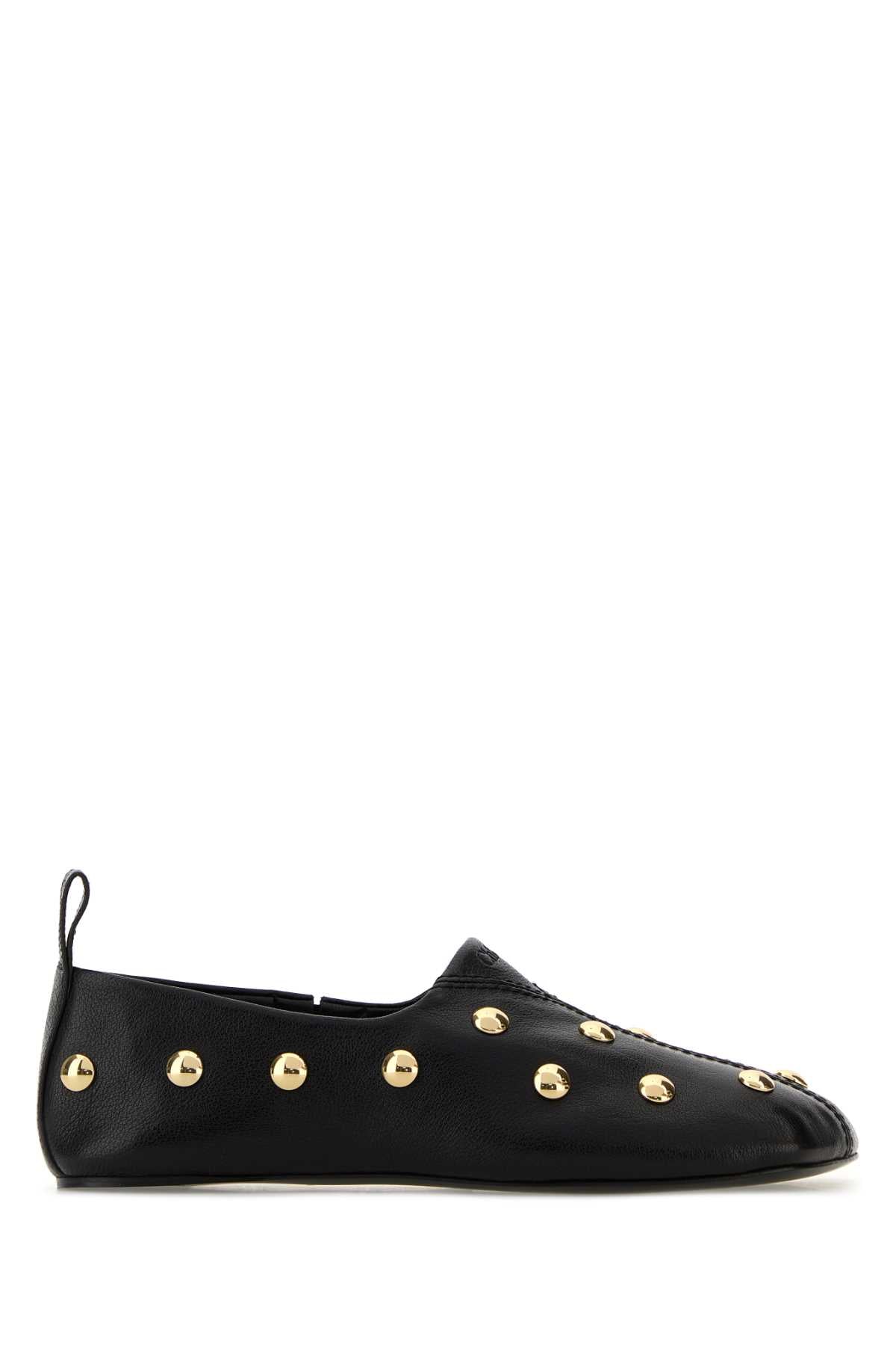 Black Flat Shoes