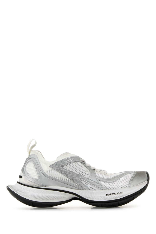 Balenciaga Exterior: 100% Fabric; Interior: 100% Fabric; Sole: Rubber sneaker in white