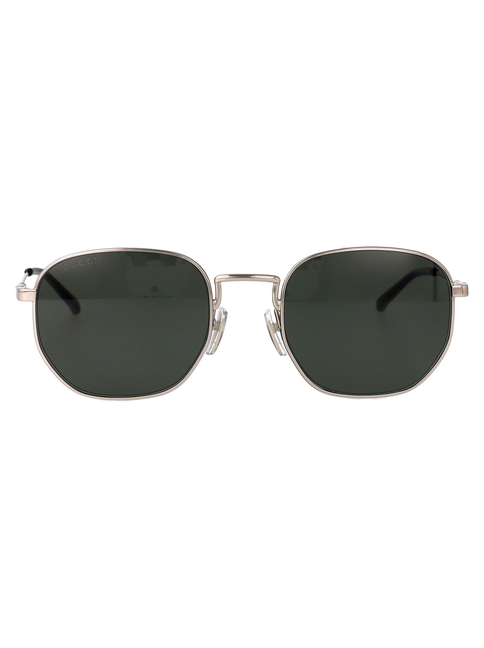 Gg2095s 001 Silver-silver-grey Metal Sunglasses