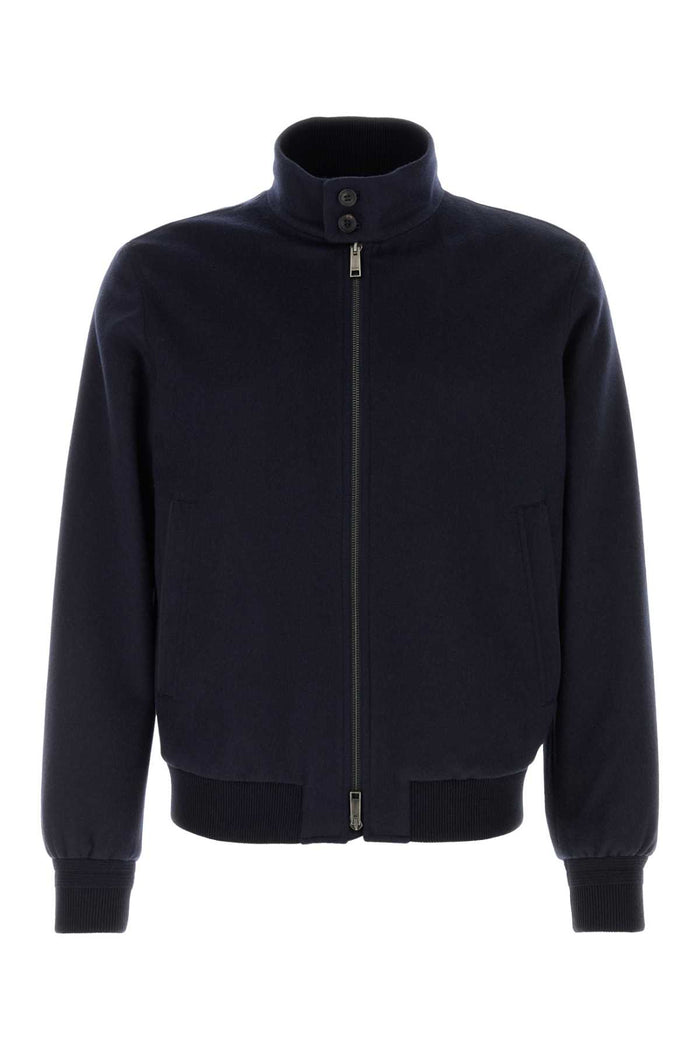 Dark Blue Cashmere Jacket B99r Giubbini