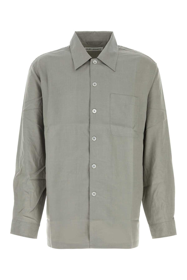 Our Legacy Legacy 100% Lyocell shirt in gray