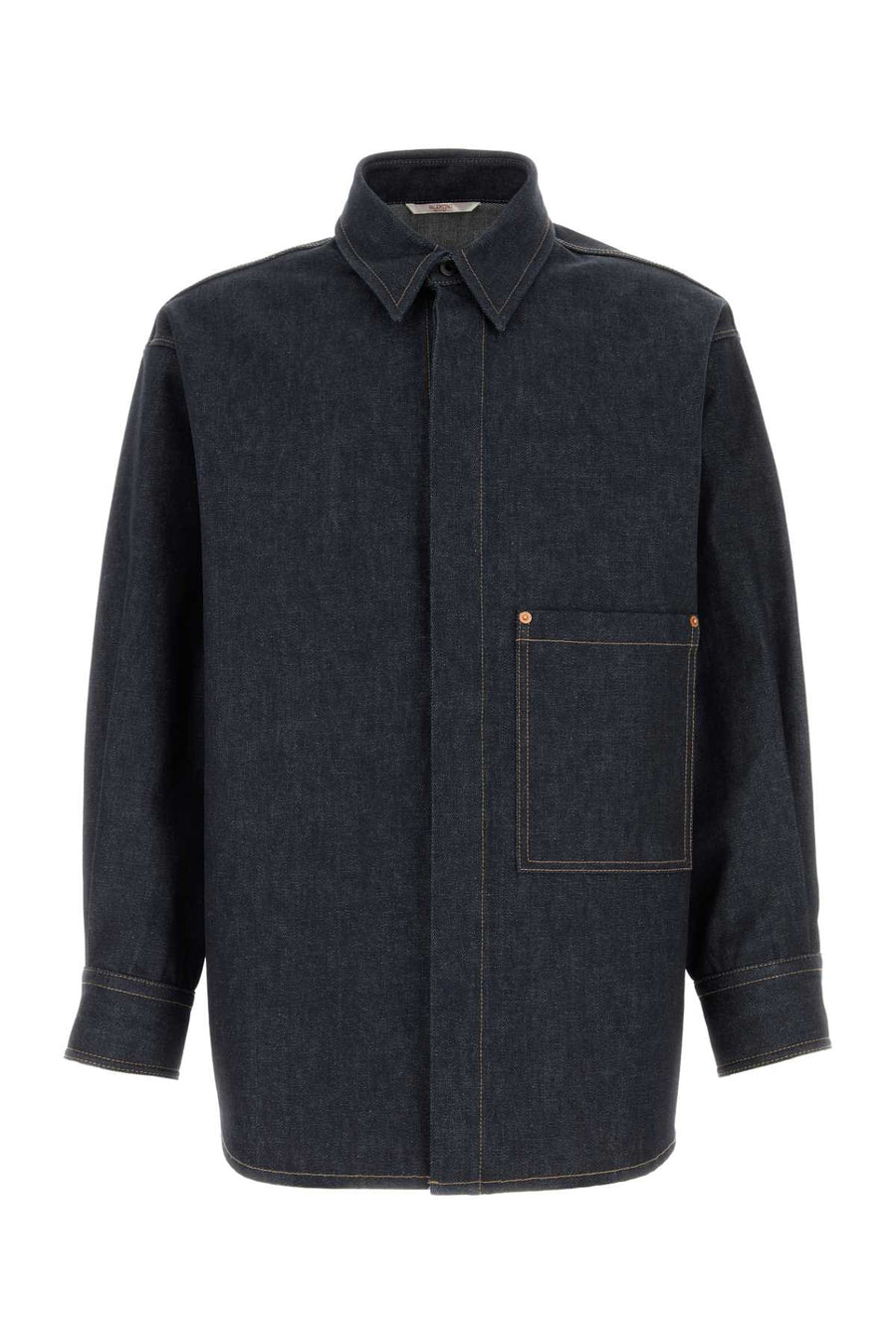 Valentino Garavani 100% Cotton shirt in navy