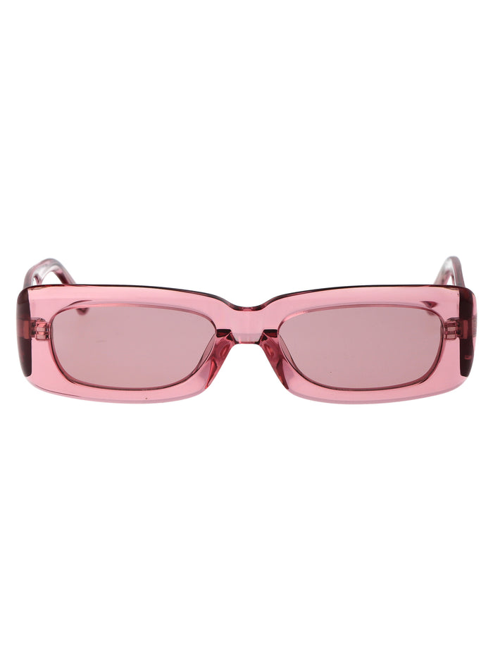 Mini Marfa Powderpink/silver/pink Acetate Sunglasses