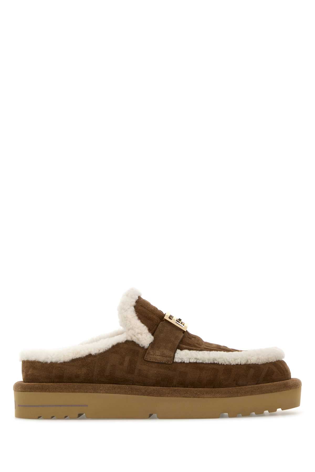 Tabacco+latte Slippers