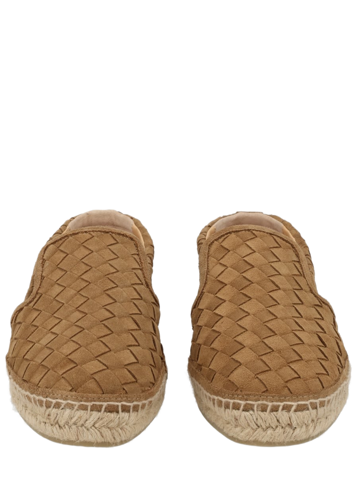 Espadrilla Java Beige Bovine Leather Flats