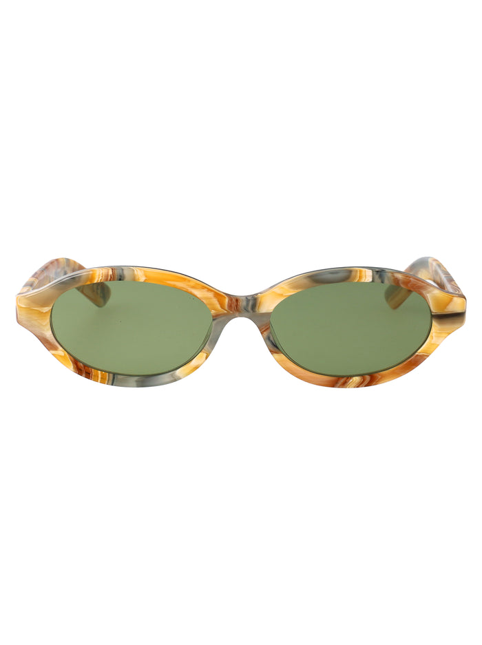 Wtc Beige Acetate Sunglasses